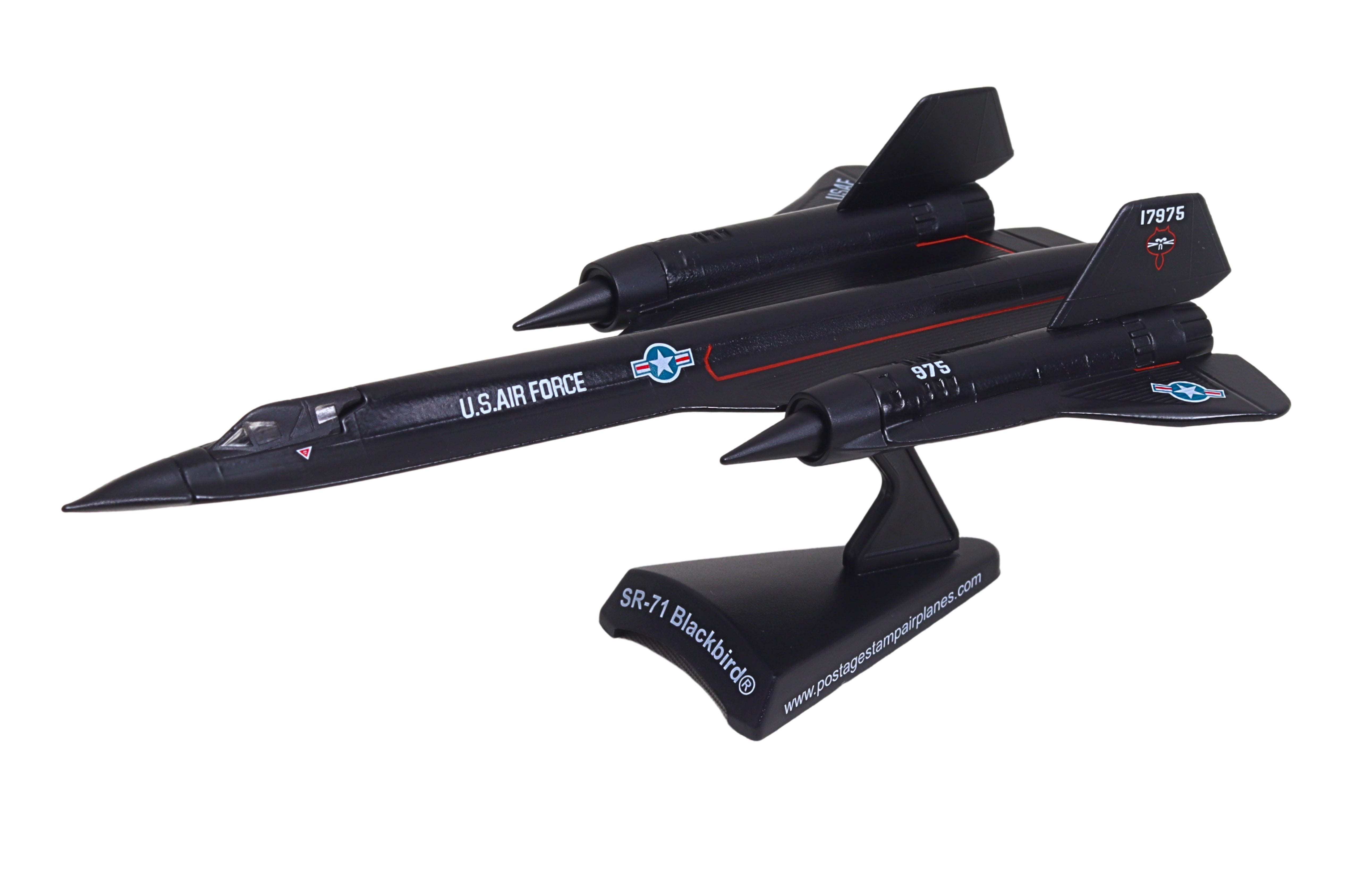 POSTAGE STAMP USAF SR-71 USAF BLACKBIRD® 1/200