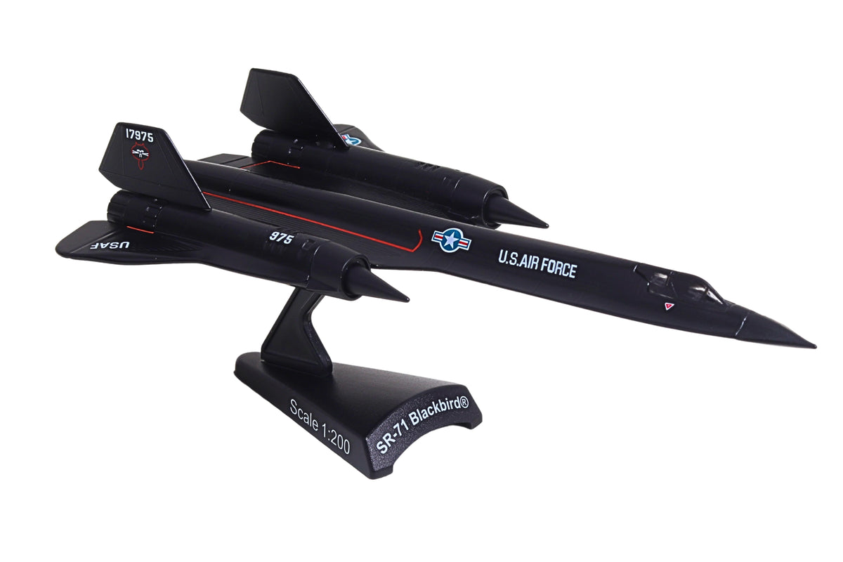 POSTAGE STAMP USAF SR-71 USAF BLACKBIRD® 1/200