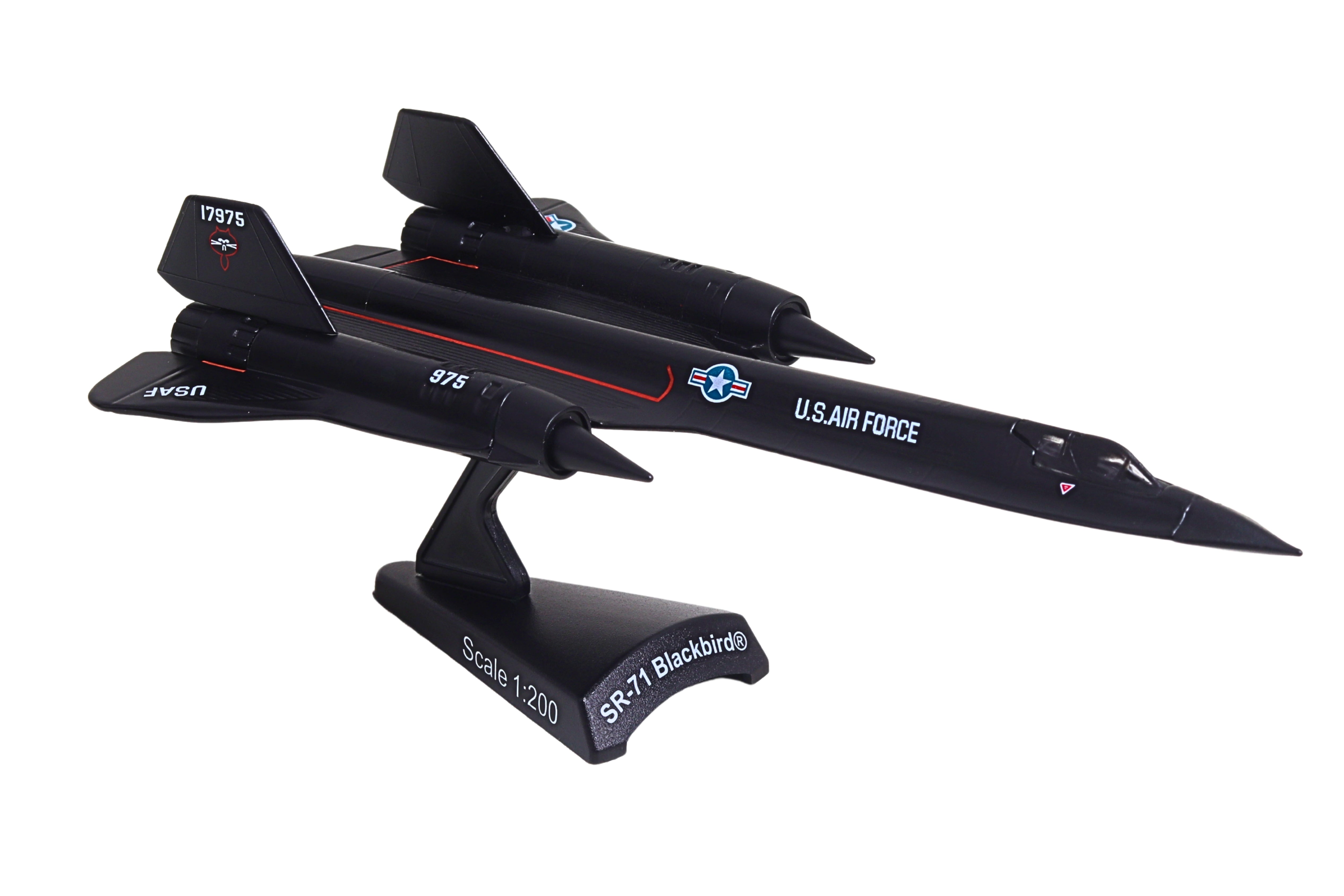 POSTAGE STAMP USAF SR-71 USAF BLACKBIRD® 1/200