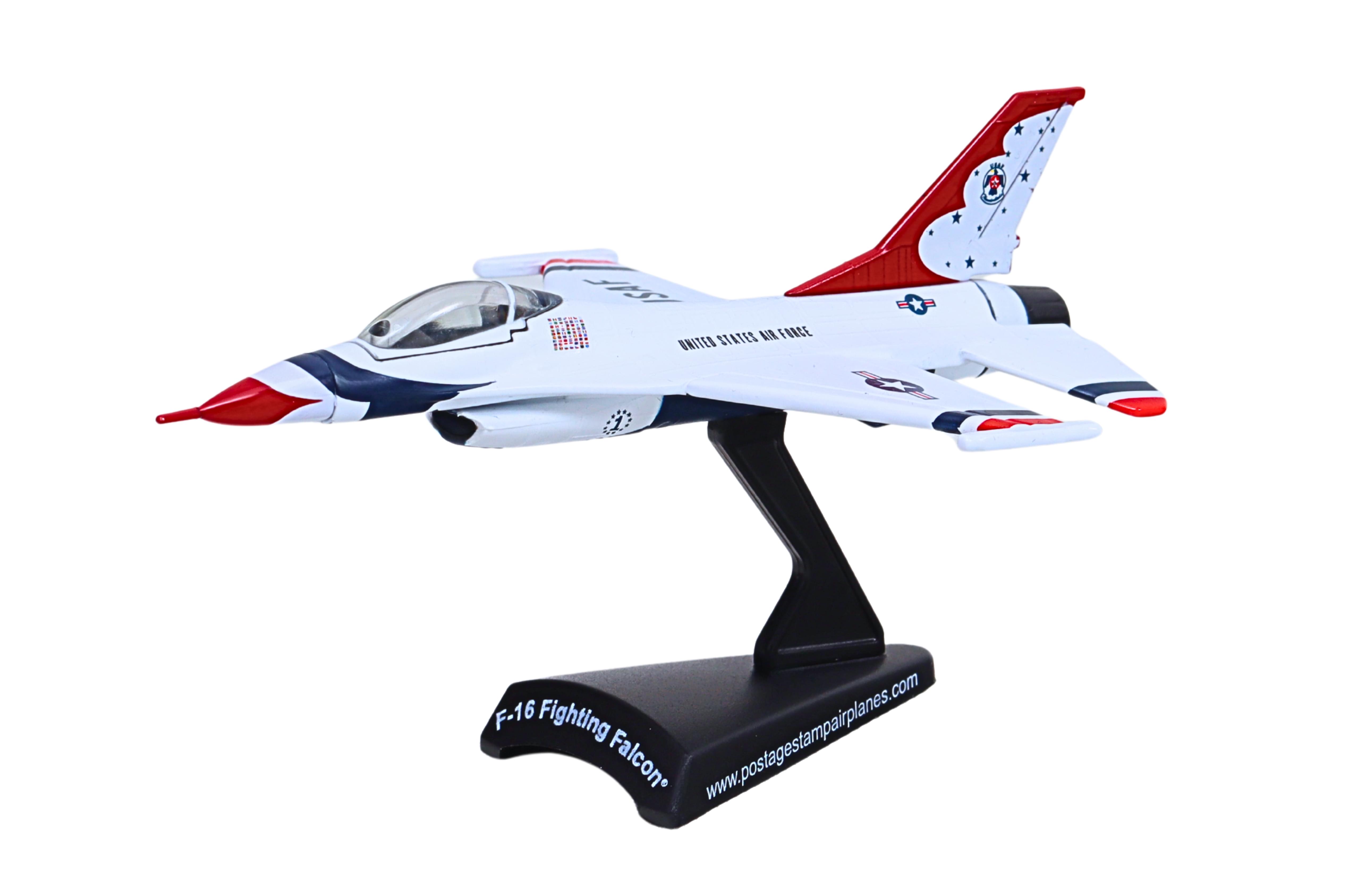 POSTAGE STAMP THUNDERBIRDS F-16 FIGHTING FALCON® 1/126