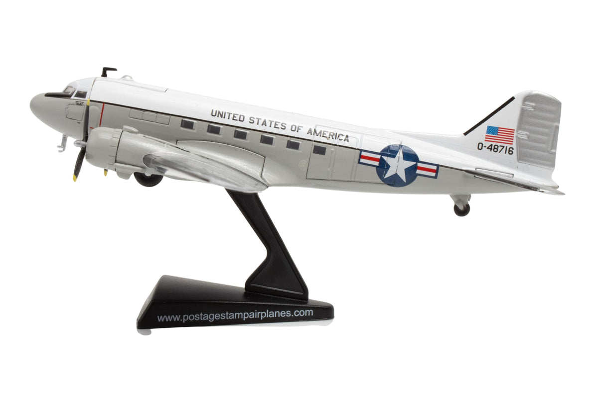 POSTAGE STAMP C47 1/144 UNITED STATES OF AMERICA The Airplane Shop.