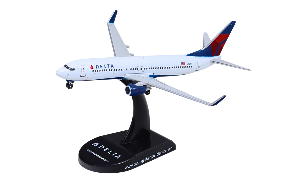POSTAGE STAMP DELTA 737-800 1/300