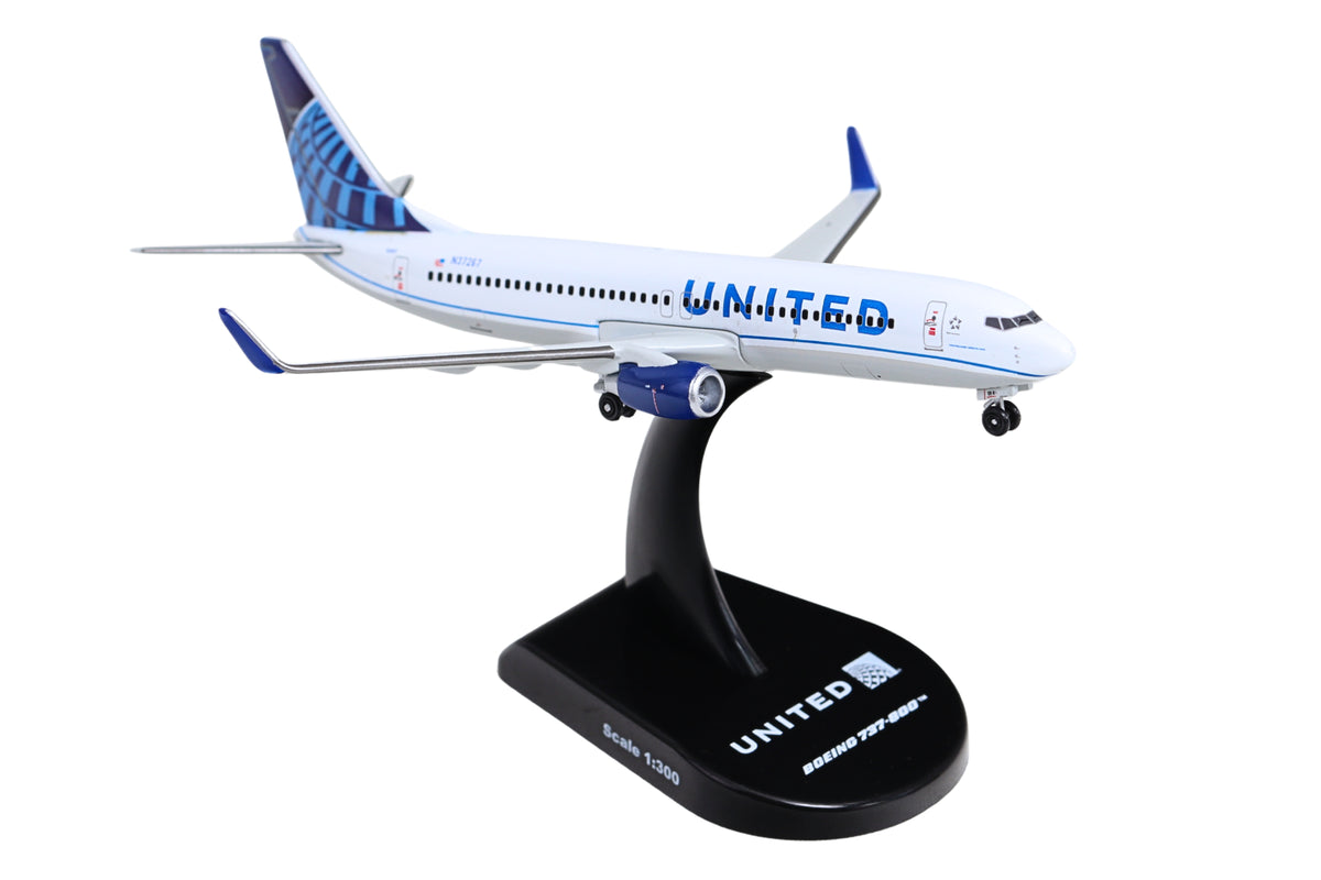 POSTAGE STAMP UNITED 737-800 1/300 2019 LIVERY