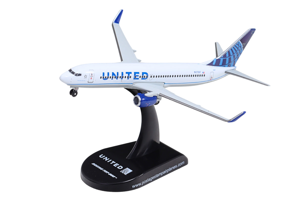 POSTAGE STAMP UNITED 737-800 1/300 2019 LIVERY