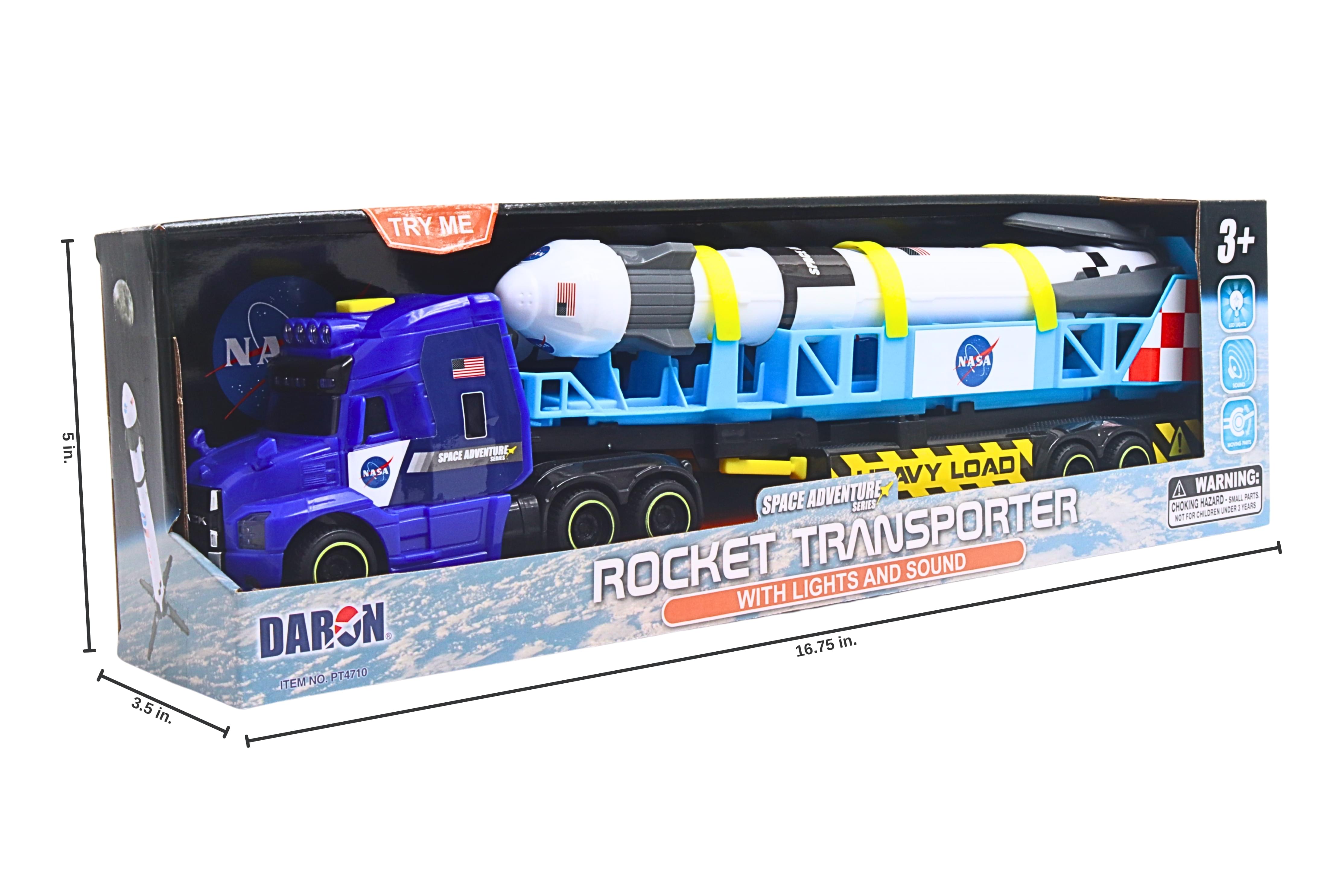 SPACE ADVENTURE ROCKET TRANSPORTER W/LIGHTS & SOUND | The Airplane
