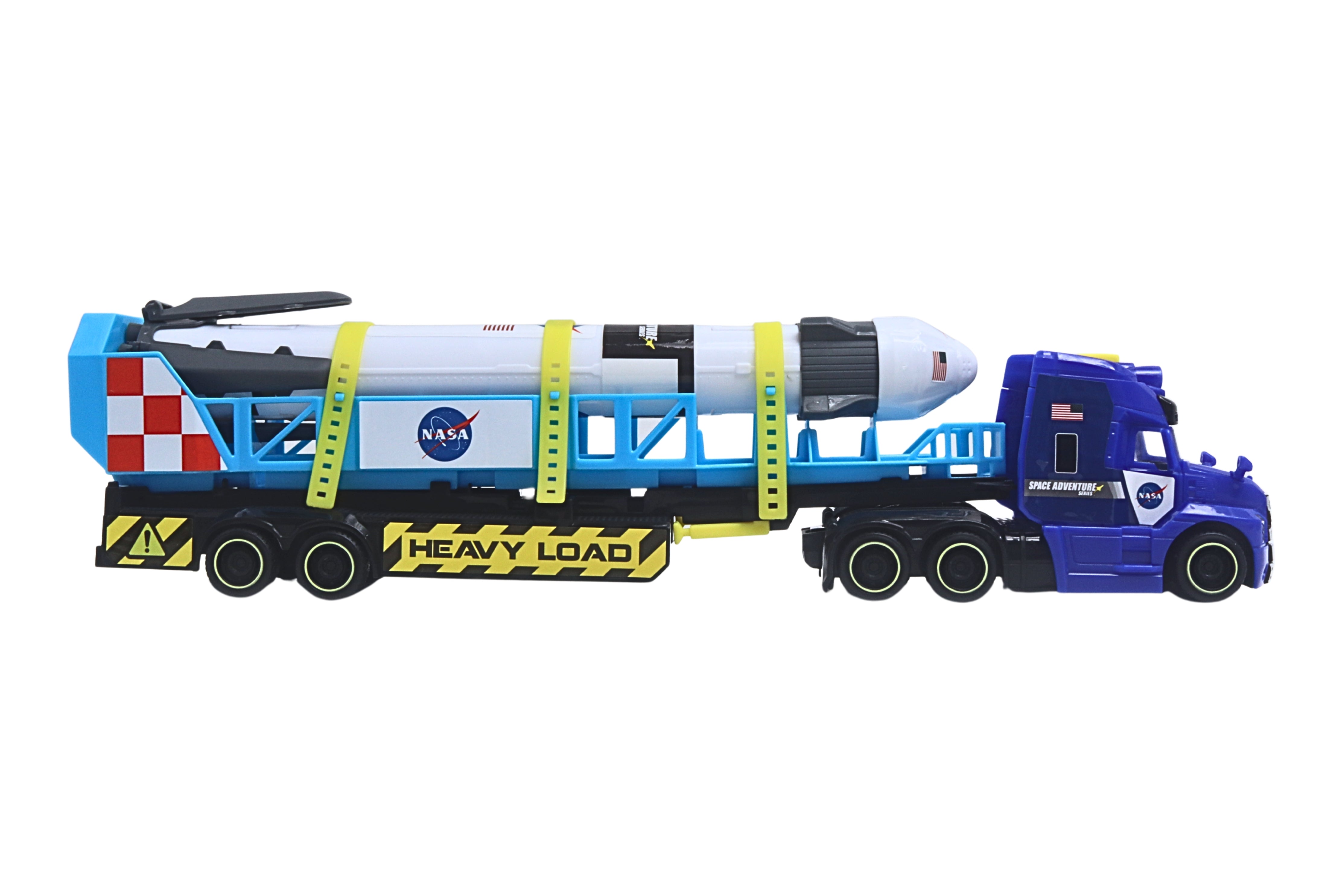 SPACE ADVENTURE ROCKET TRANSPORTER W/LIGHTS & SOUND