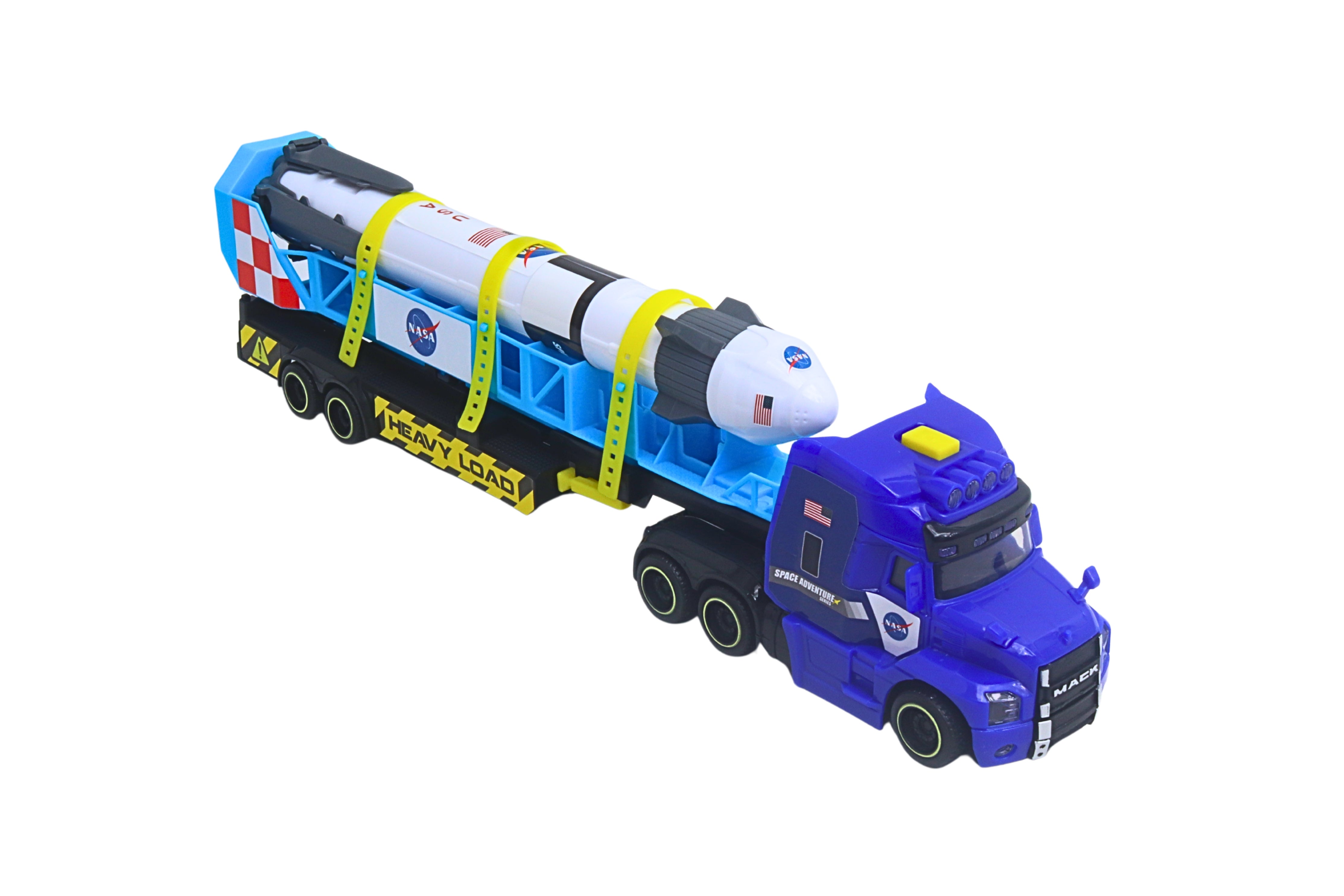 SPACE ADVENTURE ROCKET TRANSPORTER W/LIGHTS & SOUND