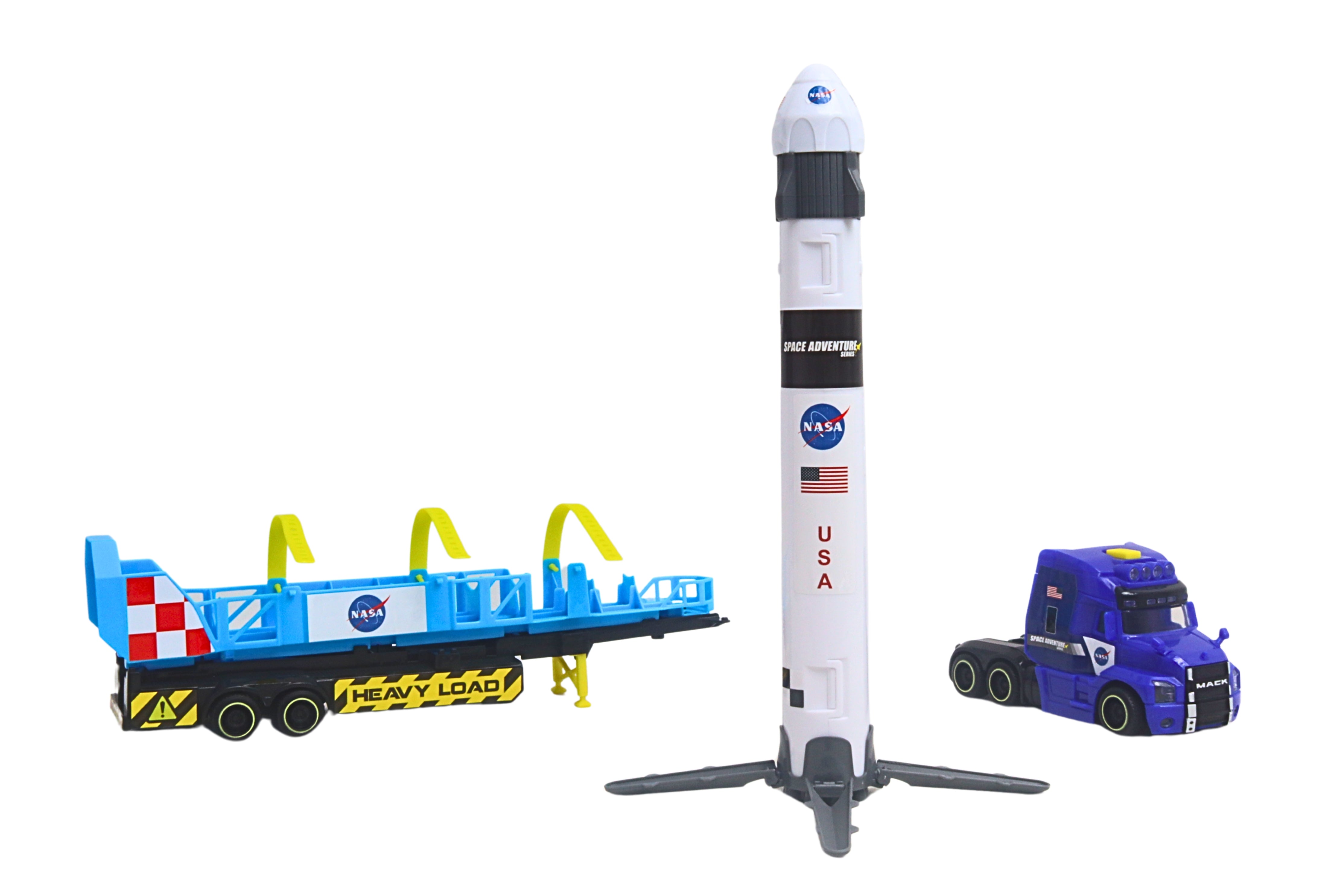 SPACE ADVENTURE ROCKET TRANSPORTER W/LIGHTS & SOUND