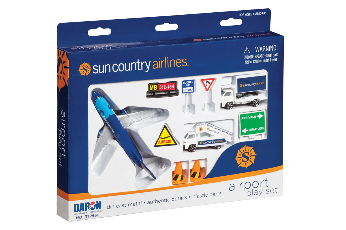 SUN COUNTRY PLAYSET (**) The Airplane Shop.