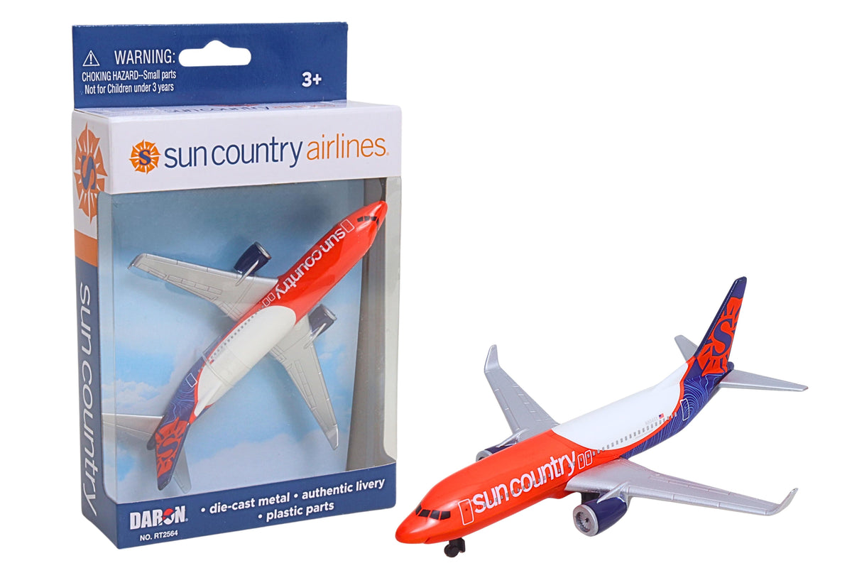 SUN COUNTRY SINGLE PLANE (**) The Airplane Shop.