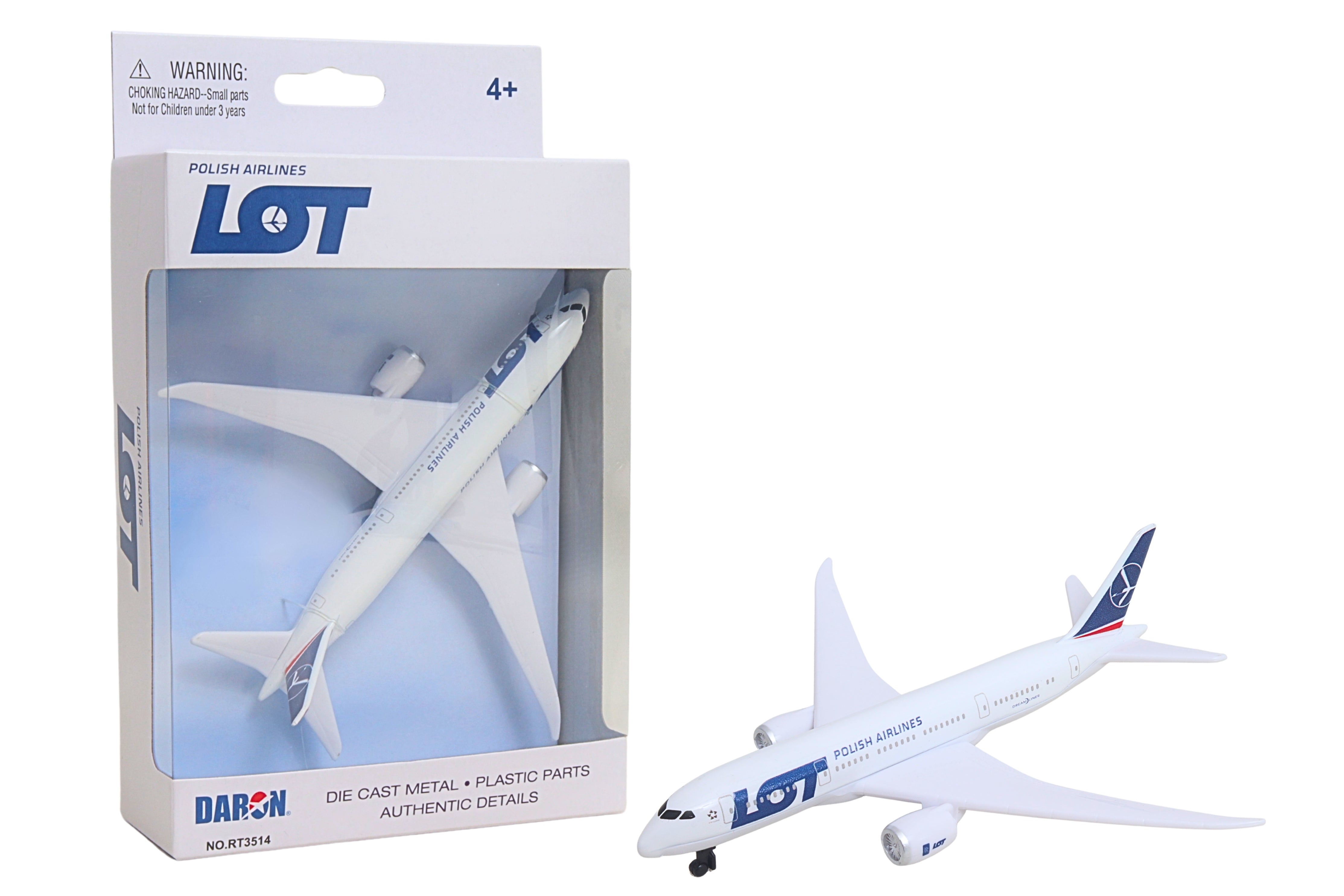LOT AIRLINES SINGLE AIRPLANE
