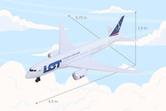 LOT AIRLINES SINGLE AIRPLANE The Airplane Shop.