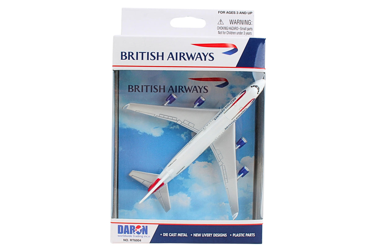 BRITISH AIRWAYS 747 SINGLE PLANE The Airplane Shop.