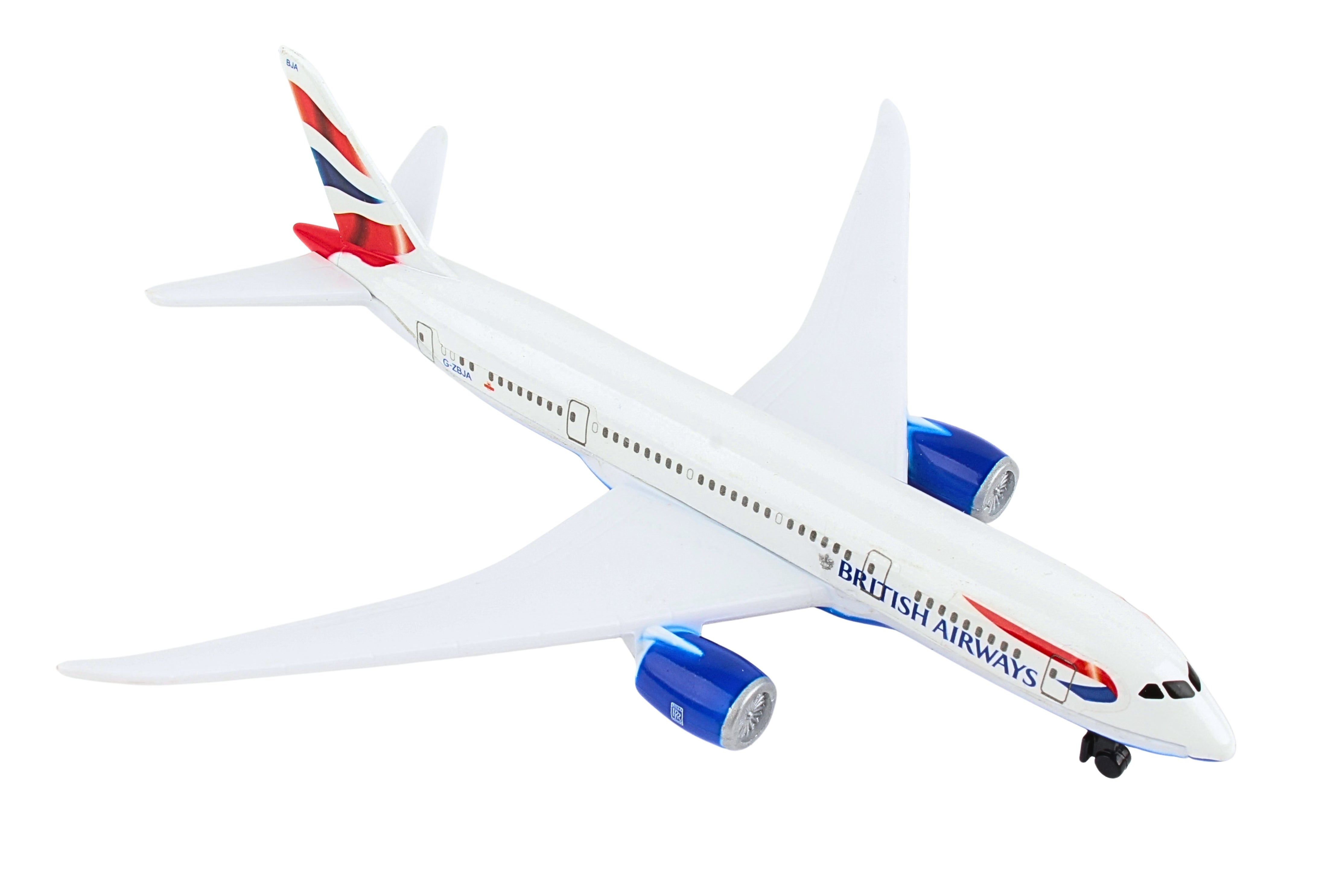 BRITISH AIRWAYS 787 SINGLE PLANE