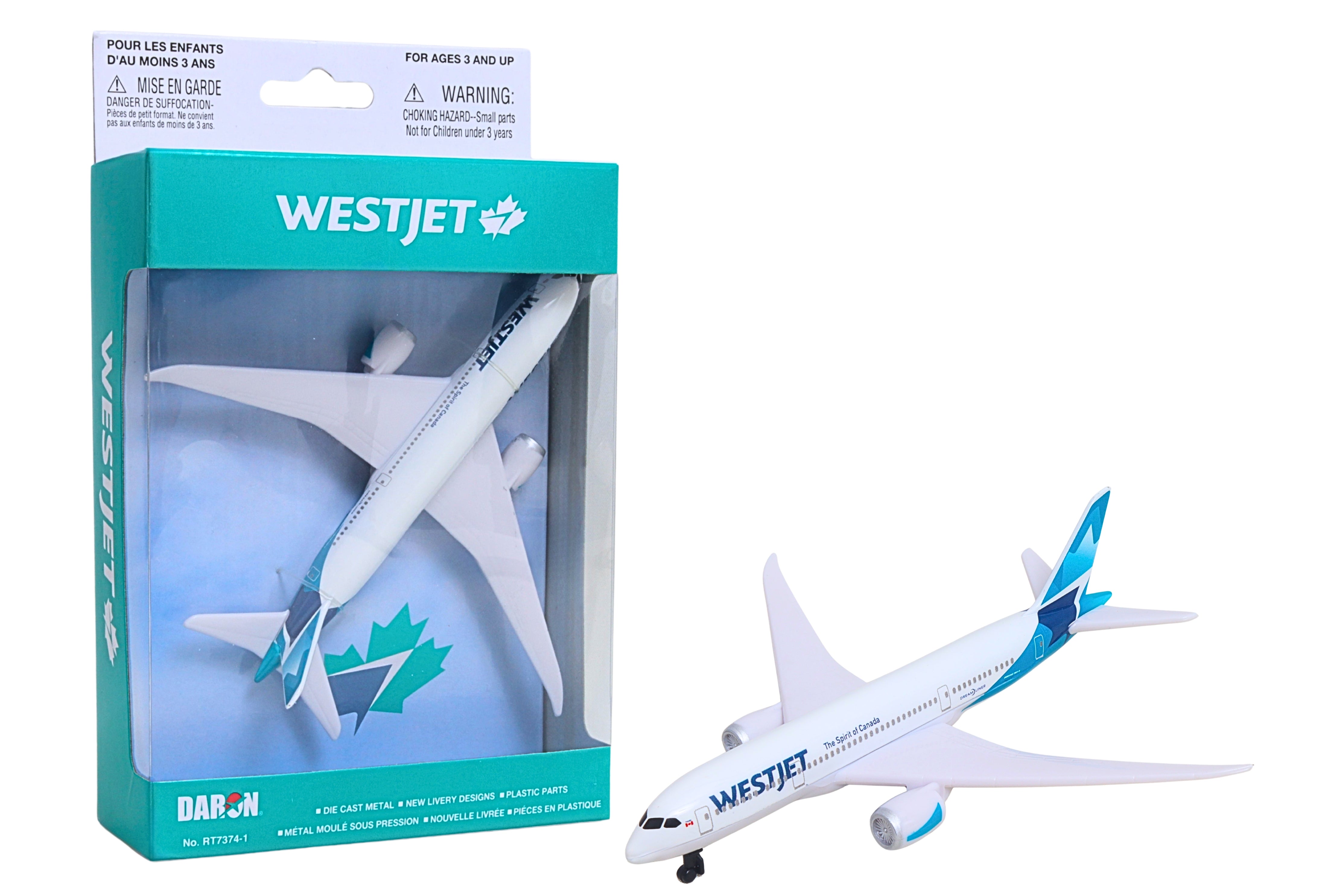 WESTJET SINGLE PLANE NEW LIVERY
