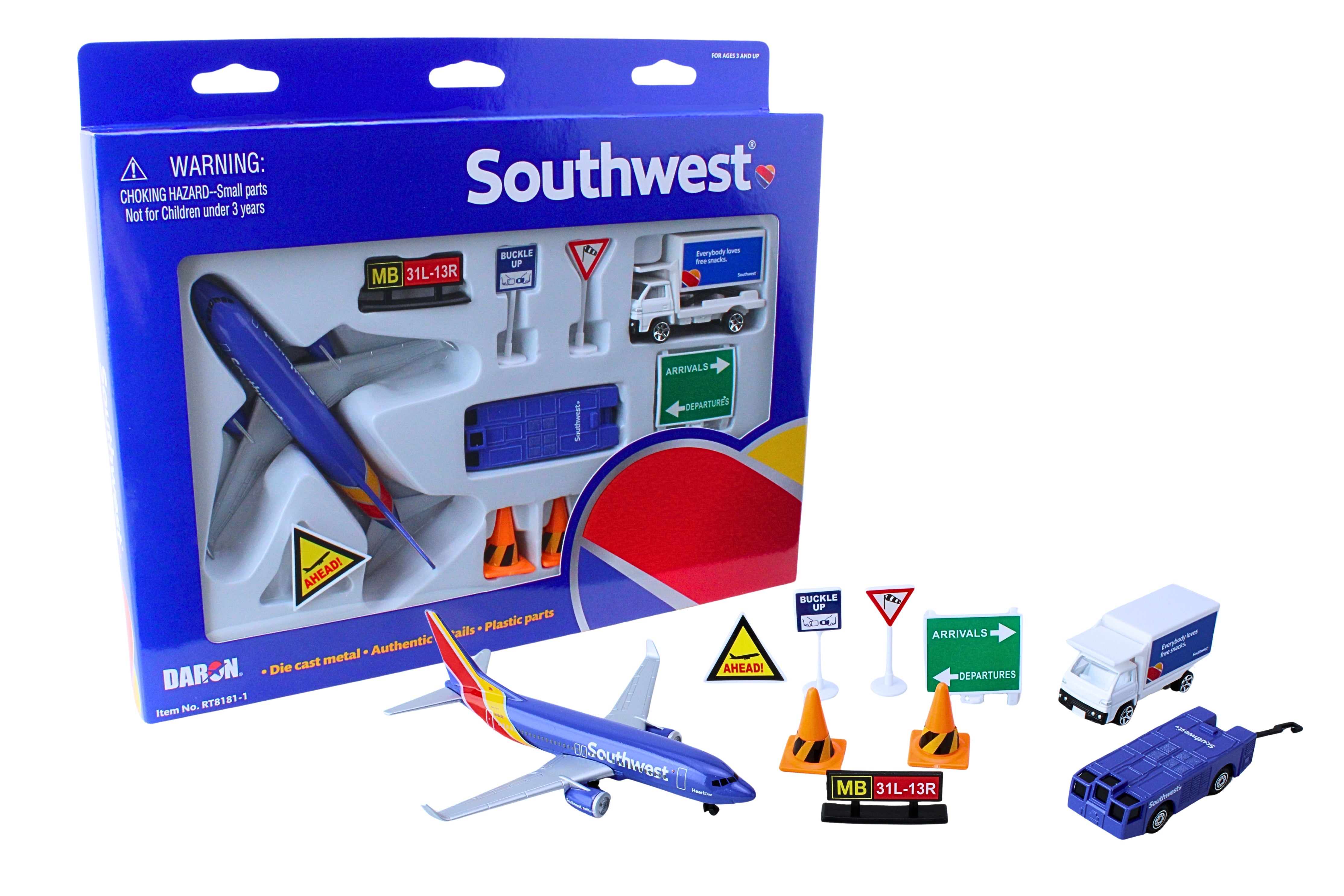 SOUTHWEST AIRLINES PLAYSET NEW LIVERY