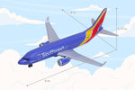 SOUTHWEST SINGLE PLANE NEW LIVERY The Airplane Shop.