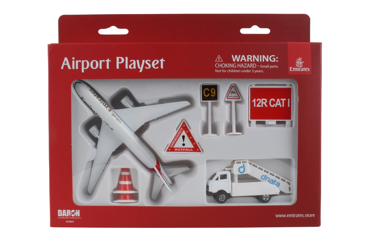 EMIRATES SMALL PLAYSET (**) The Airplane Shop.
