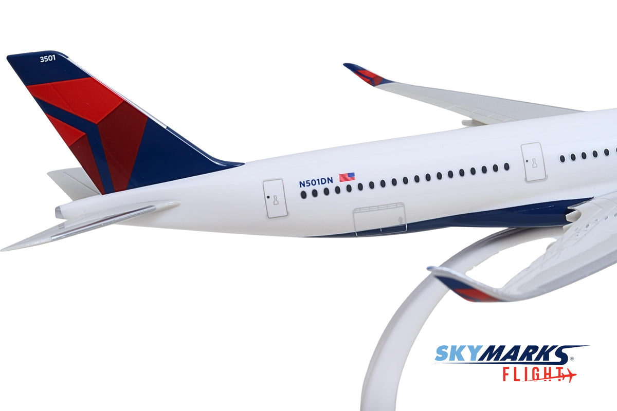SKYMARKS FLIGHT DELTA A350-900 1/200 The Airplane Shop.