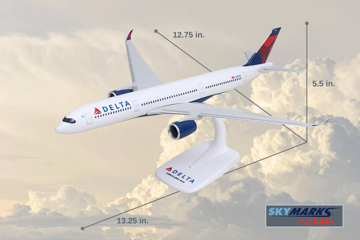 SKYMARKS FLIGHT DELTA A350-900 1/200 The Airplane Shop.