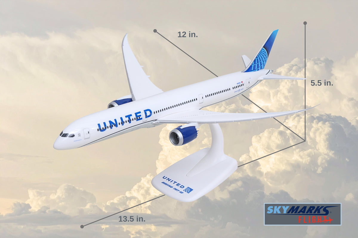 SKYMARKS FLIGHT UNITED 787-10 1/200 (**) The Airplane Shop.