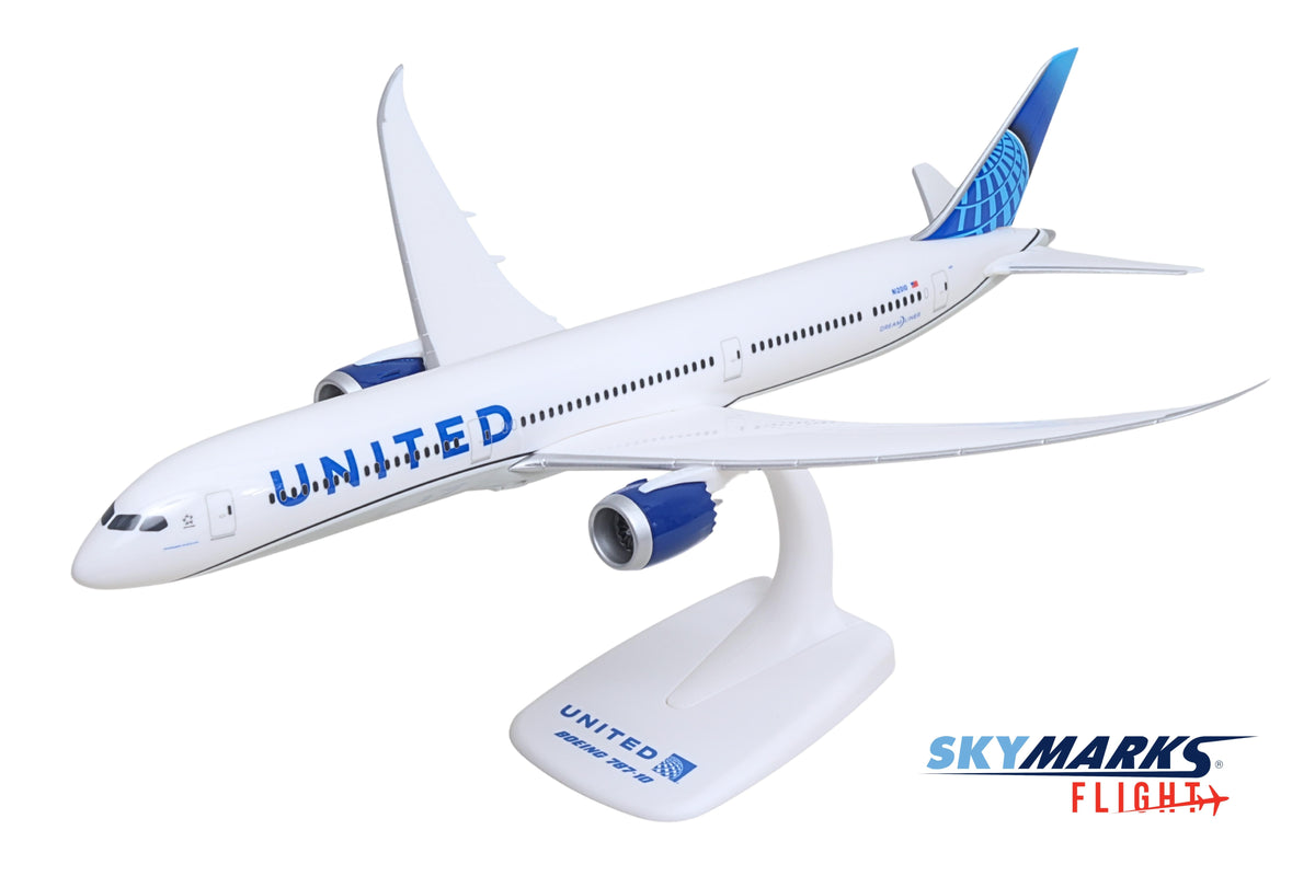 SKYMARKS FLIGHT UNITED 787-10 1/200 (**) The Airplane Shop.