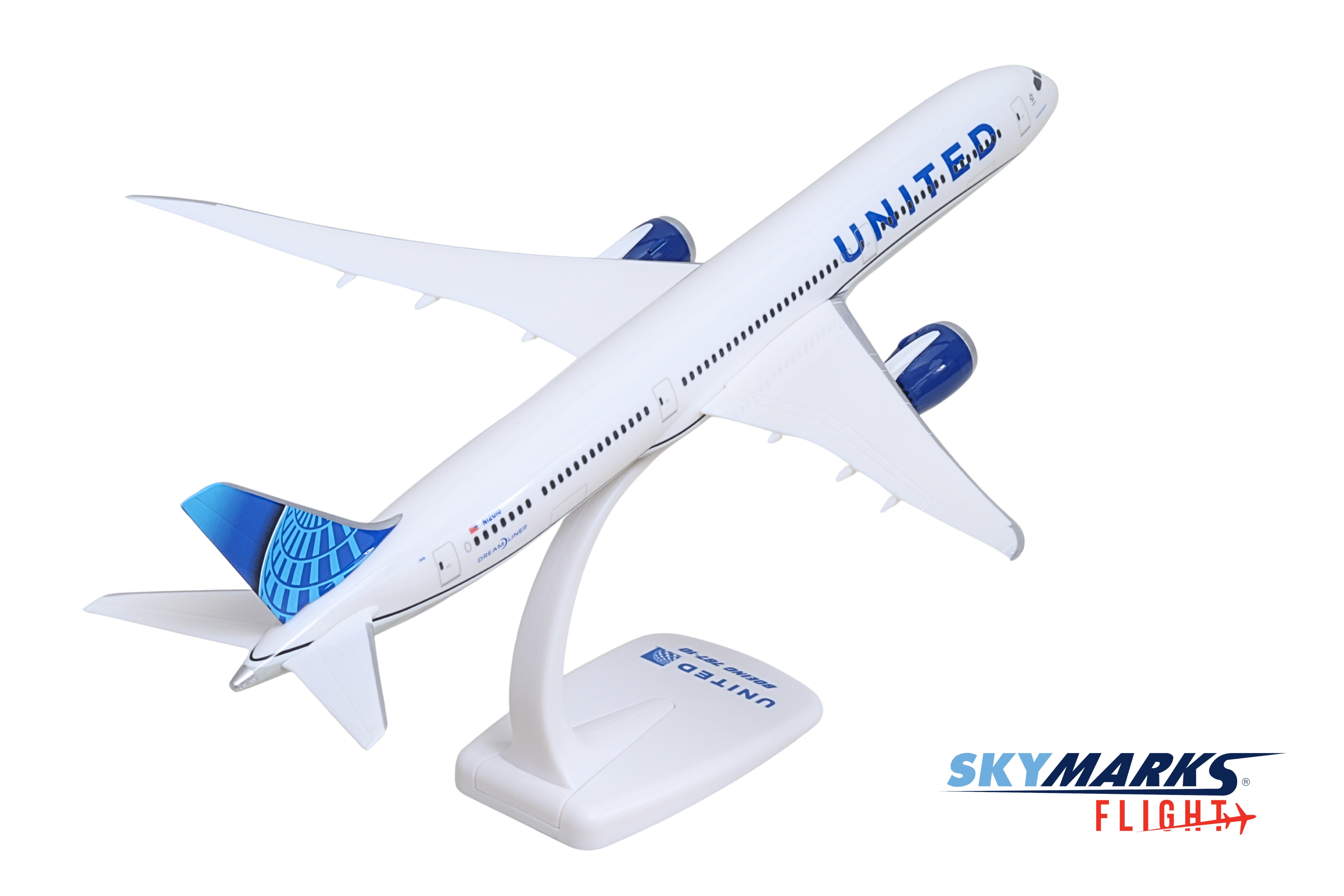 SKYMARKS FLIGHT UNITED 787-10 1/200 (**) The Airplane Shop.