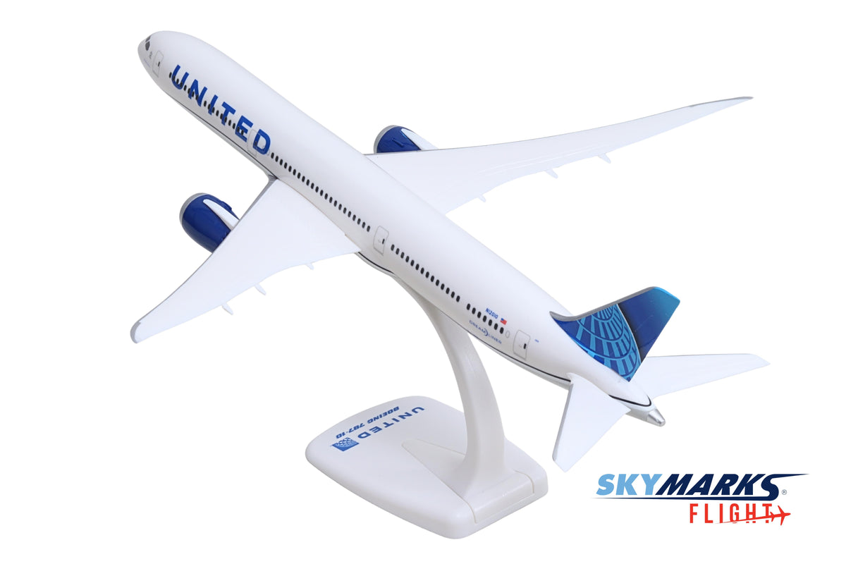 SKYMARKS FLIGHT UNITED 787-10 1/200 (**) The Airplane Shop.
