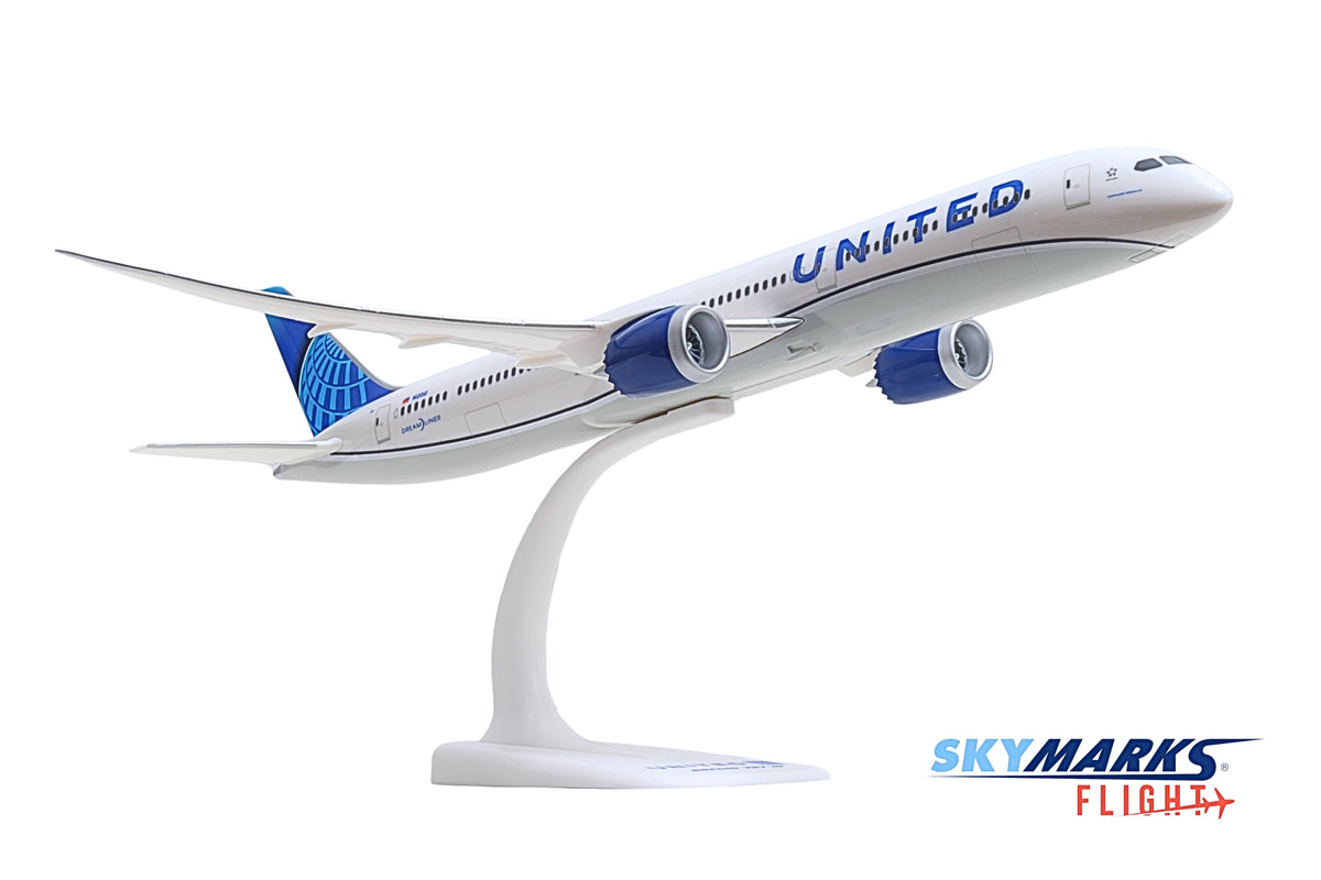 SKYMARKS FLIGHT UNITED 787-10 1/200 (**) The Airplane Shop.