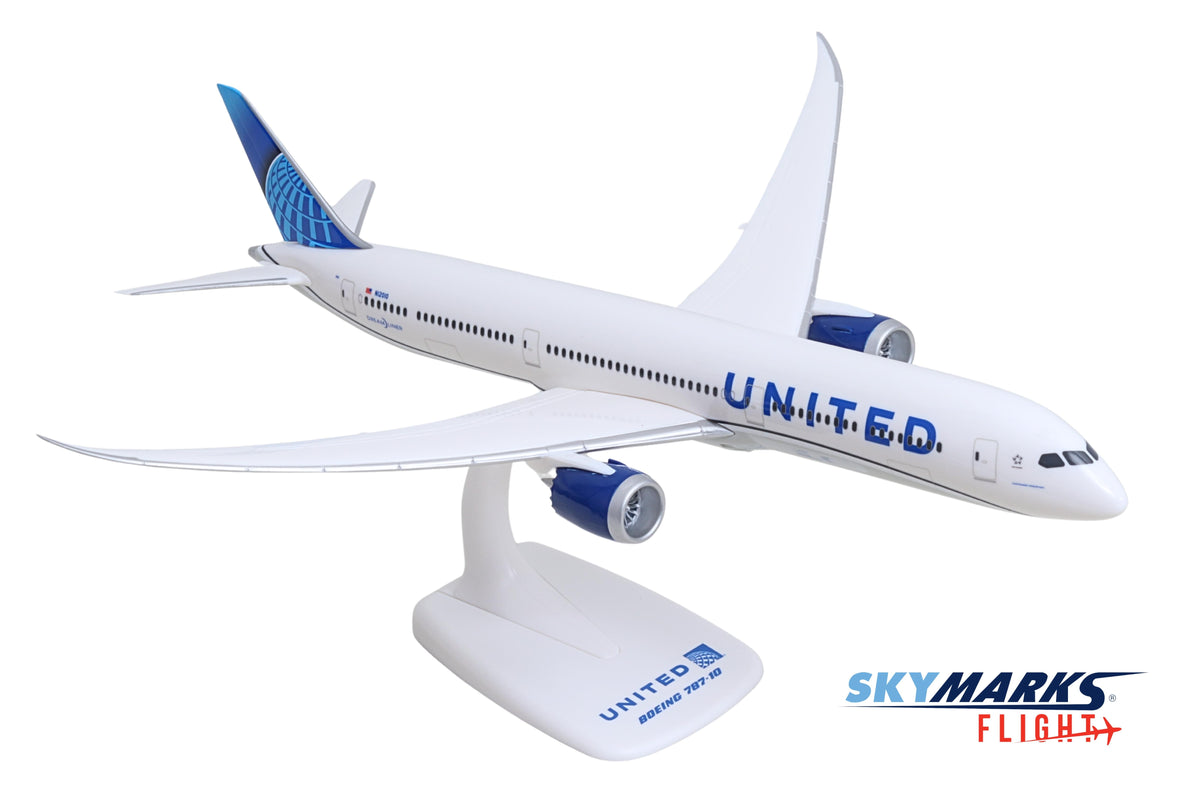 SKYMARKS FLIGHT UNITED 787-10 1/200 (**) The Airplane Shop.