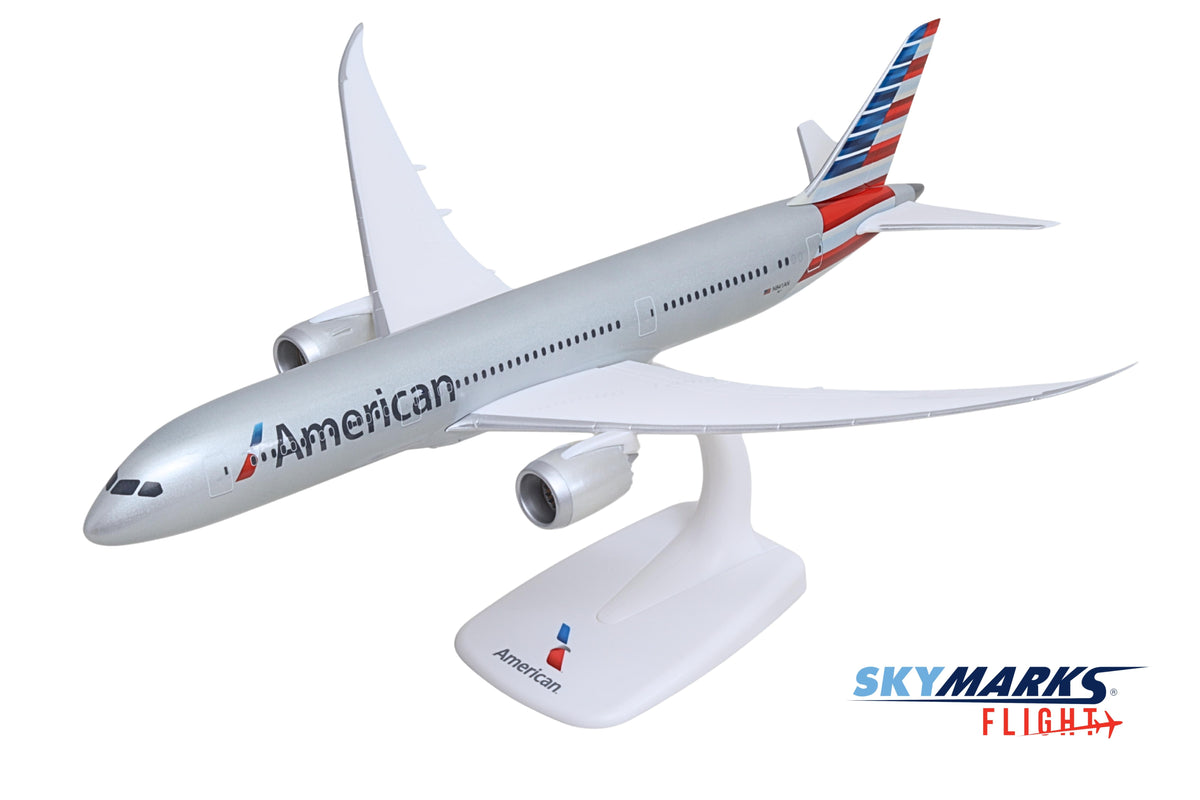 SKYMARKS FLIGHT AMERICAN 787-9 1/200 The Airplane Shop.
