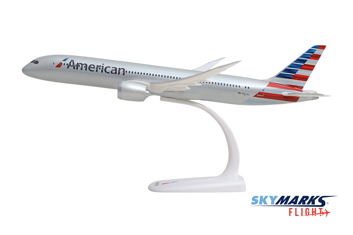 SKYMARKS FLIGHT AMERICAN 787-9 1/200 The Airplane Shop.