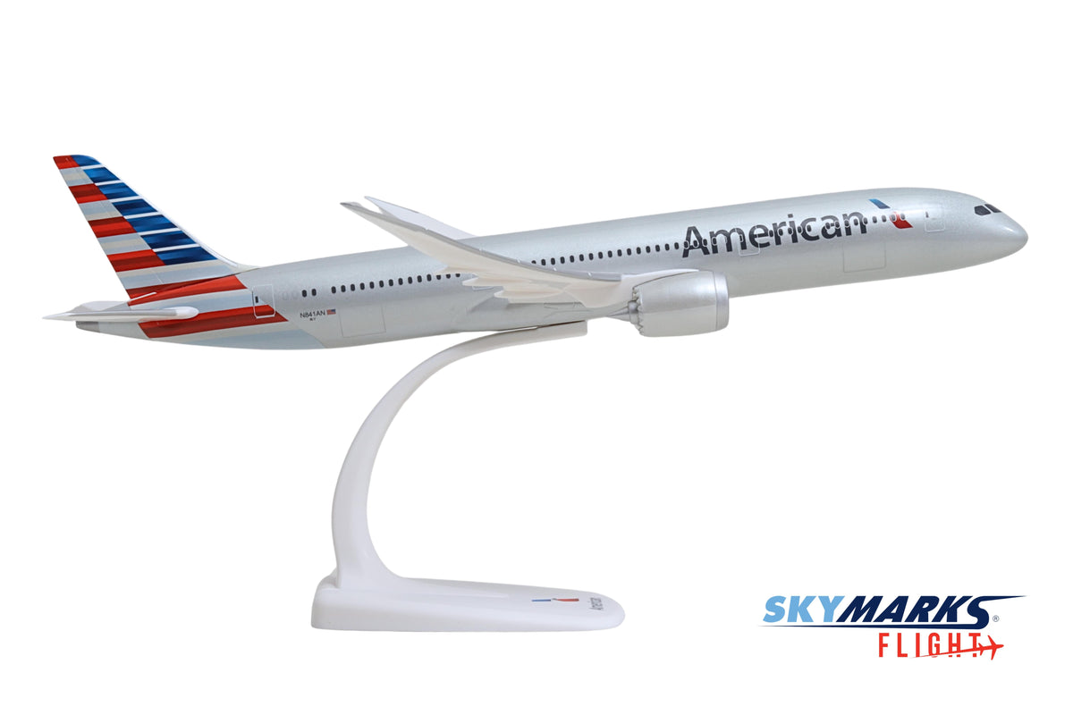 SKYMARKS FLIGHT AMERICAN 787-9 1/200 The Airplane Shop.