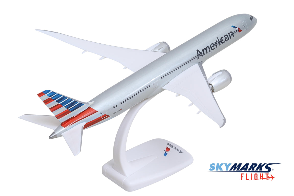 SKYMARKS FLIGHT AMERICAN 787-9 1/200 The Airplane Shop.