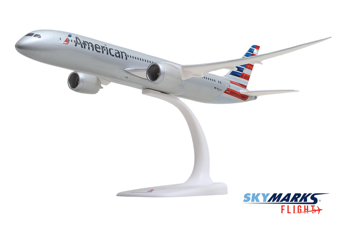 SKYMARKS FLIGHT AMERICAN 787-9 1/200 The Airplane Shop.