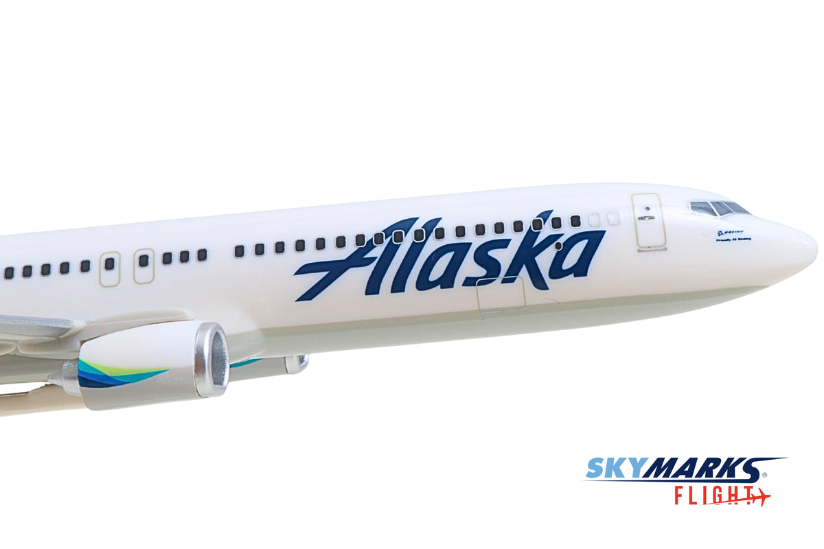 SKYMARKS FLIGHT ALASKA 737-900 1/200 The Airplane Shop.