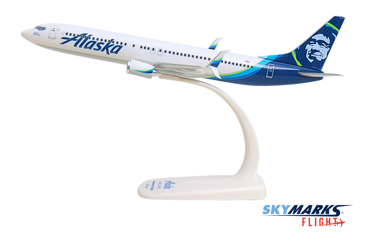 SKYMARKS FLIGHT ALASKA 737-900 1/200 The Airplane Shop.
