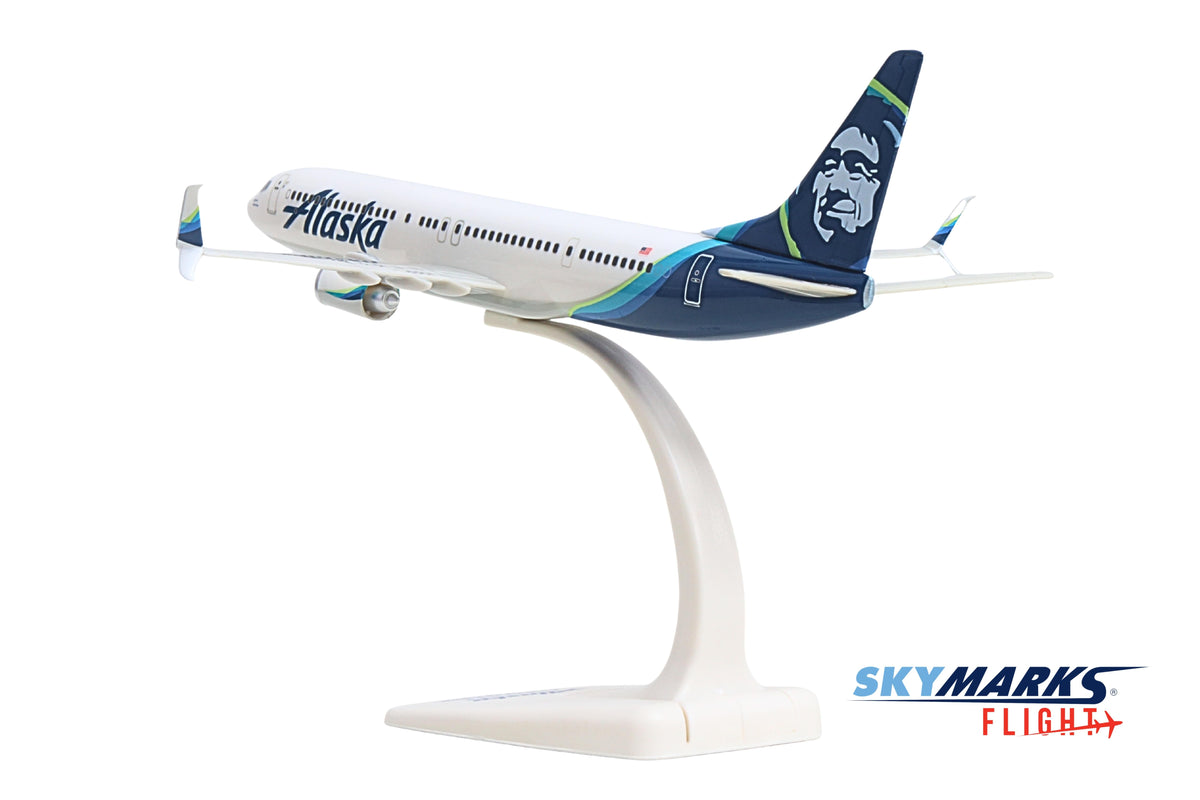 SKYMARKS FLIGHT ALASKA 737-900 1/200 The Airplane Shop.