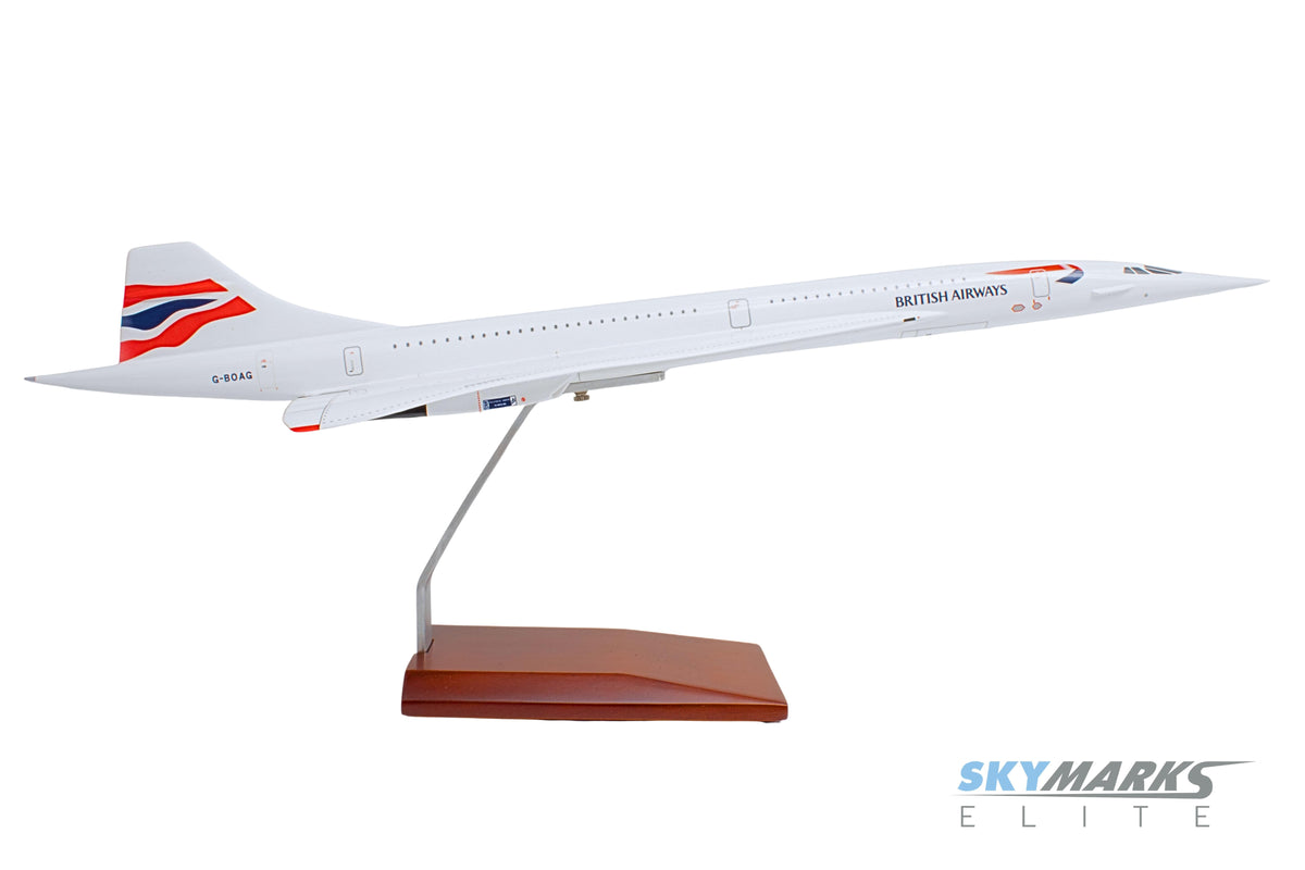 SKYMARKSELITE BRITISH AIRWAYS CONCORDE 1/100 The Airplane Shop.
