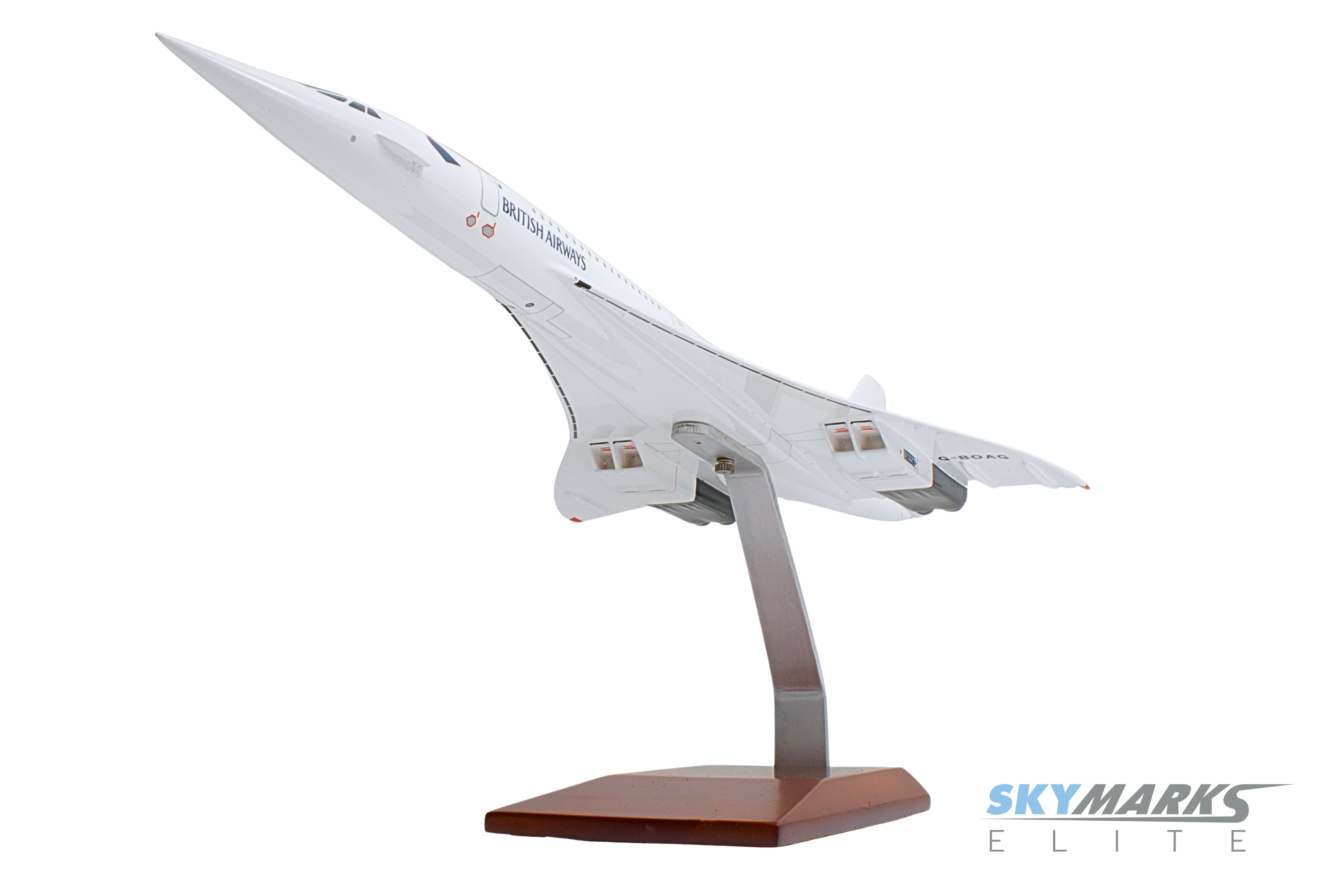 コンコルド　ブリティッシュエアウェイズ(1/100) SKYMARKSELITE BRITISH AIRWAYS CONCORDE 1/100