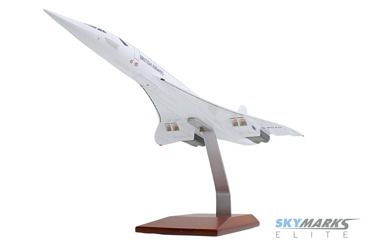 SKYMARKSELITE BRITISH AIRWAYS CONCORDE 1/100 The Airplane Shop.