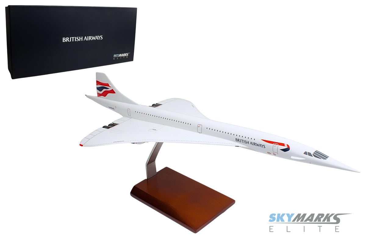 SKYMARKSELITE BRITISH AIRWAYS CONCORDE 1/100 The Airplane Shop.