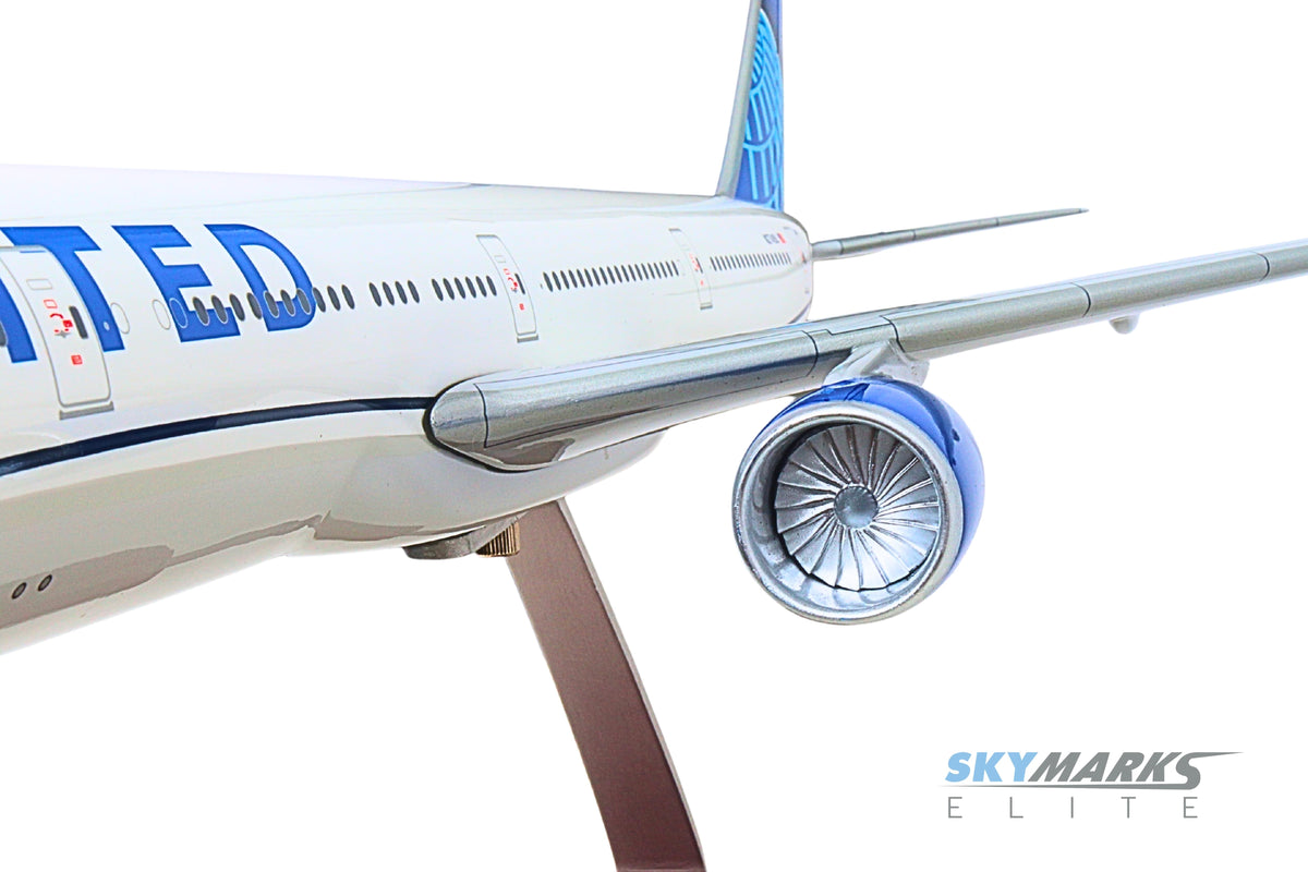 SKYMARKSELITE UNITED 777-300ER 1/100 2019 LIVERY The Airplane Shop.
