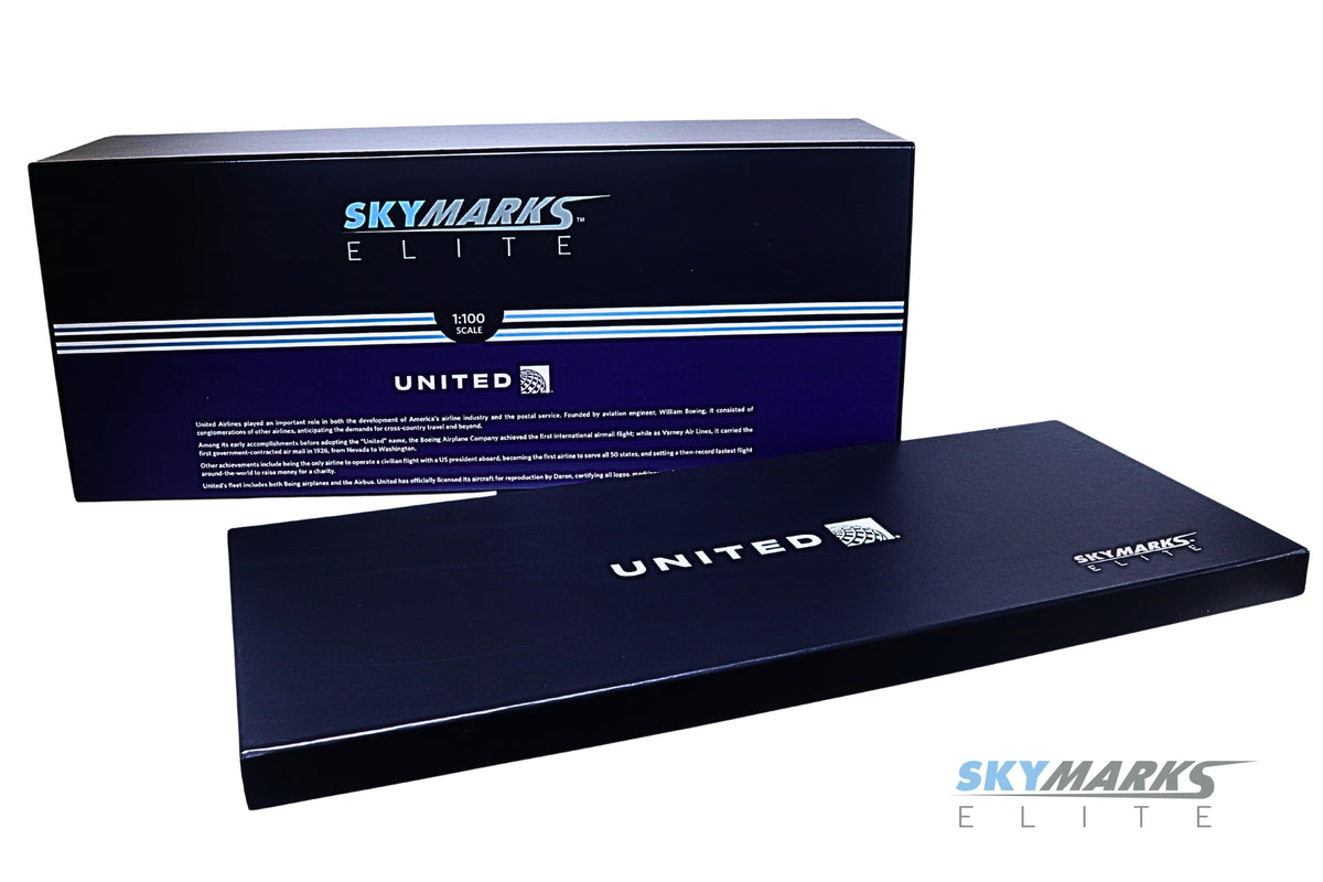 SKYMARKSELITE UNITED 777-300ER 1/100 2019 LIVERY The Airplane Shop.
