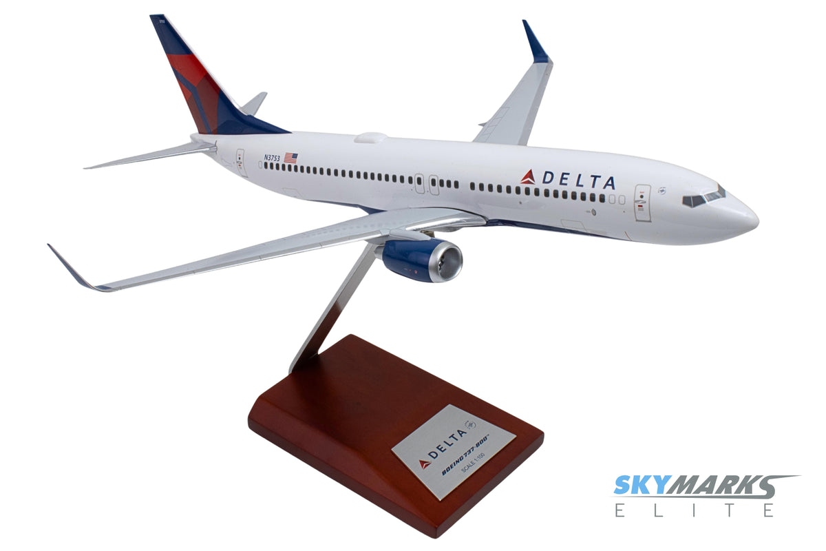 SKYMARKSELITE DELTA 737-800 1/100 The Airplane Shop.