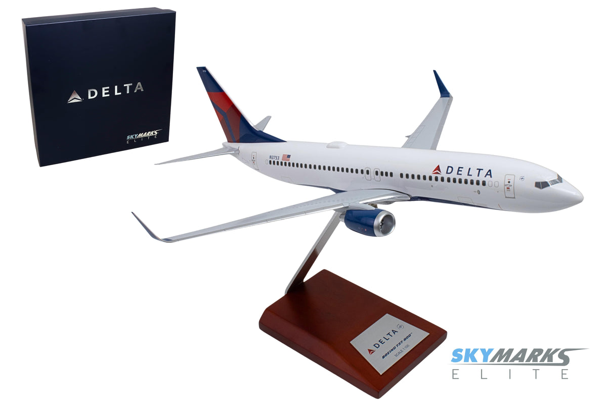 SKYMARKSELITE DELTA 737-800 1/100 The Airplane Shop.