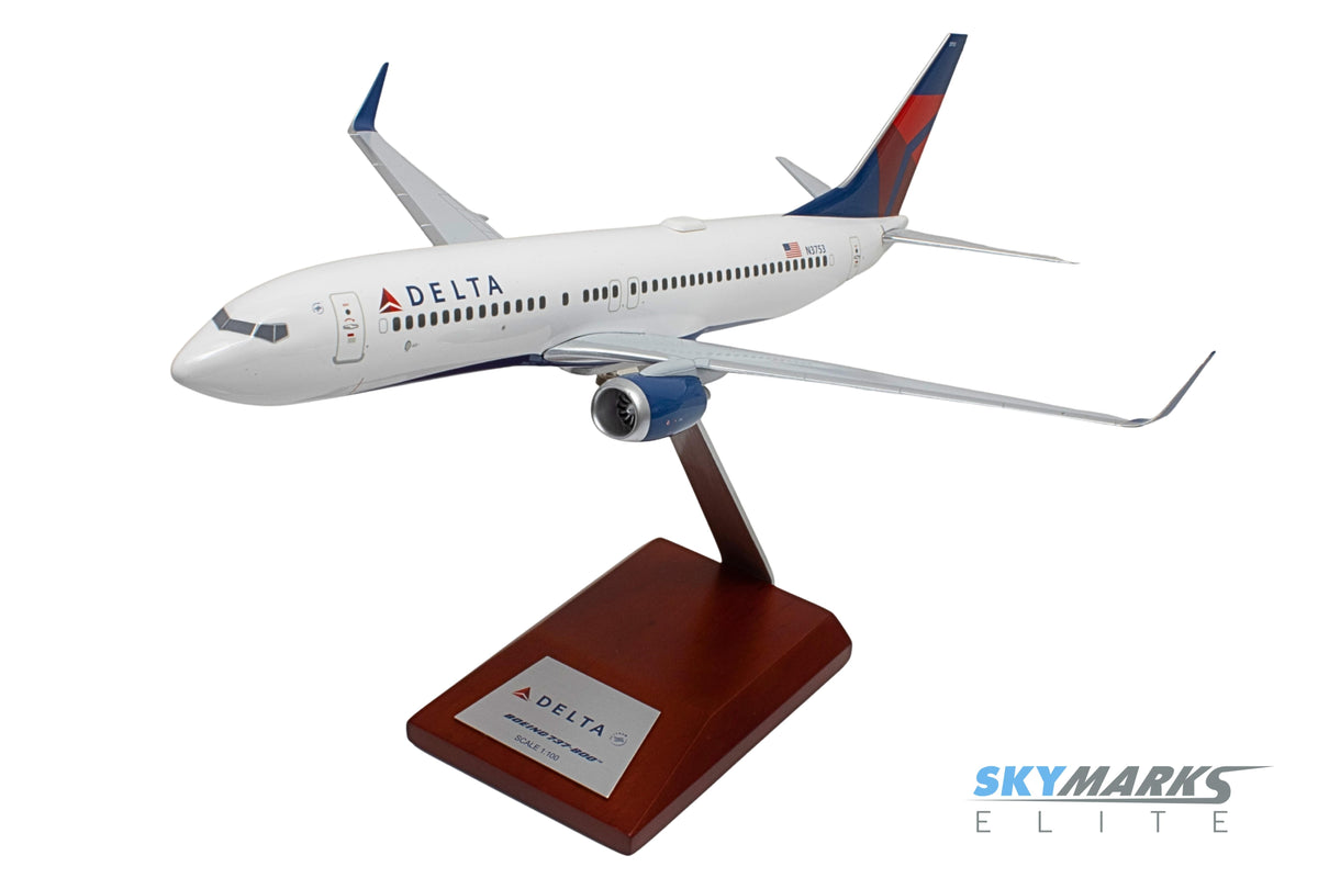 SKYMARKSELITE DELTA 737-800 1/100 The Airplane Shop.