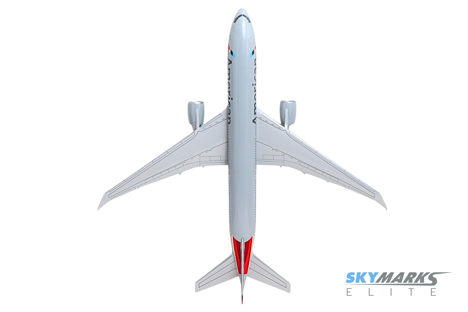 SKYMARKS ELITE AMERICAN 777-200 1/100 The Airplane Shop.