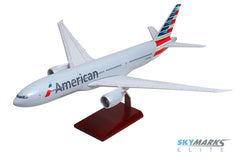 SKYMARKS ELITE AMERICAN 777-200 1/100 The Airplane Shop.