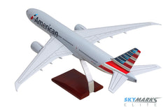 SKYMARKS ELITE AMERICAN 777-200 1/100 The Airplane Shop.